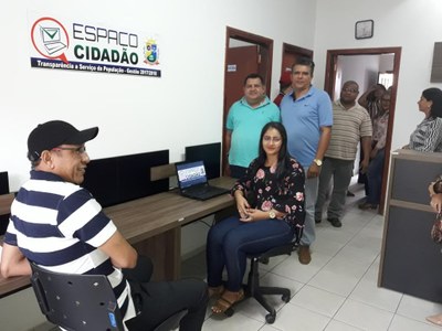 Inauguração do Espaço Cidadão